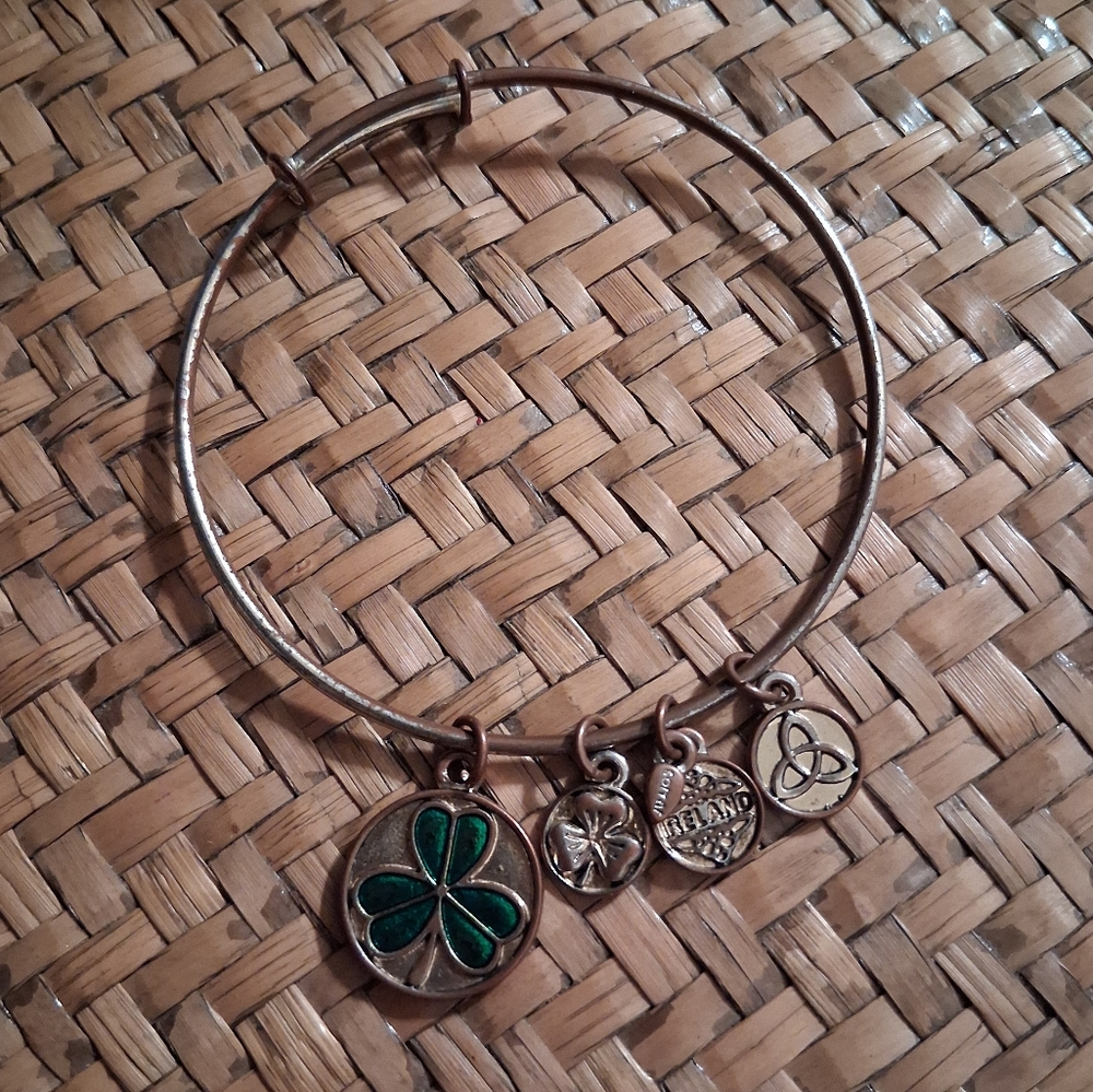 Alex and Ani Ireland Bracelet Colver